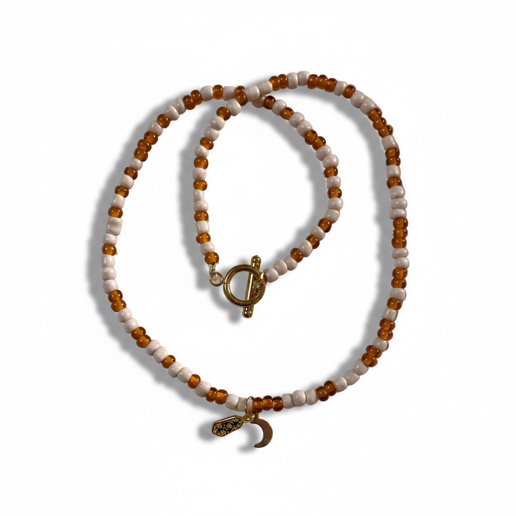Ras de cou Lune Caramel