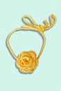 Fleur de coton jaune