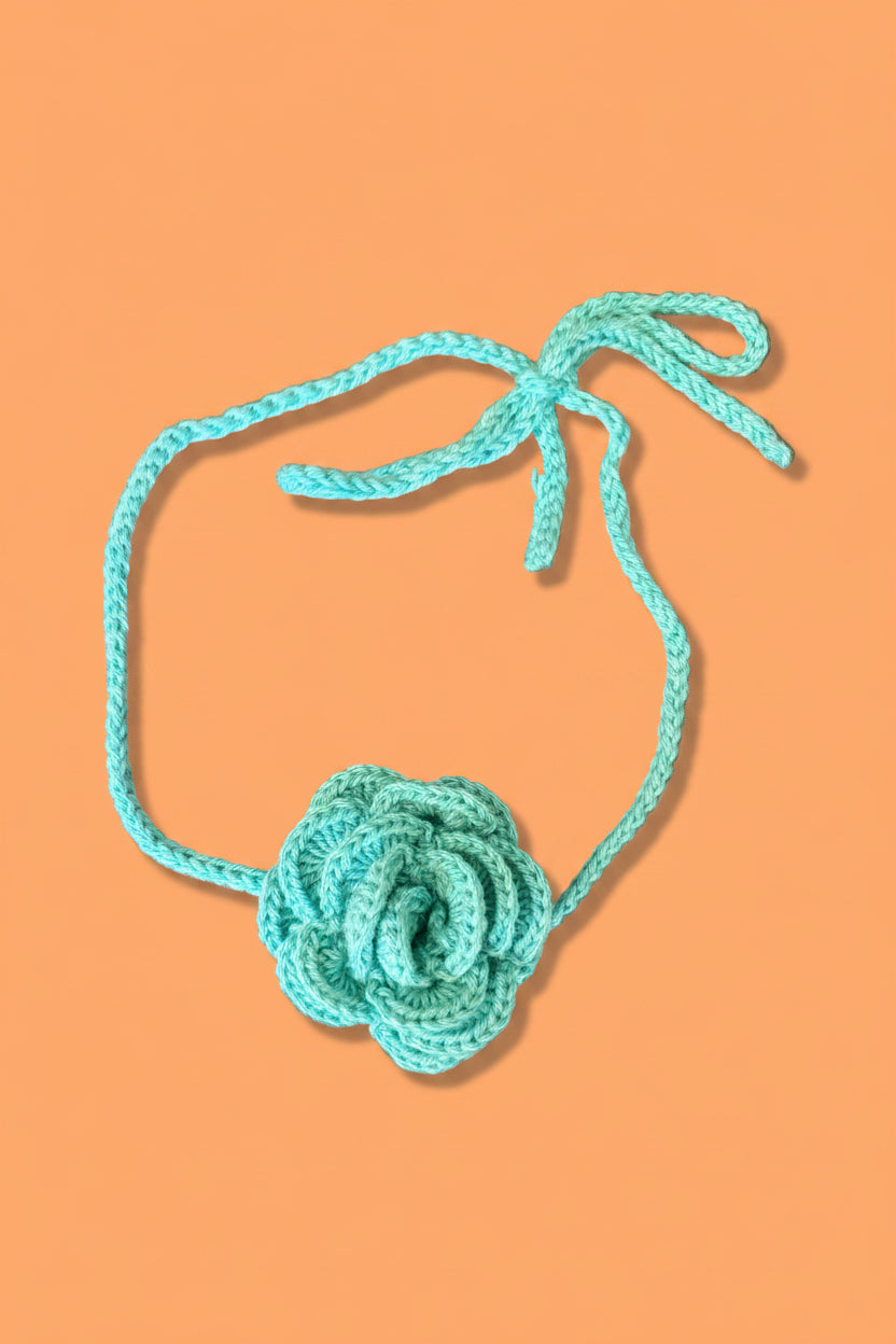Fleur de Coton Bleue