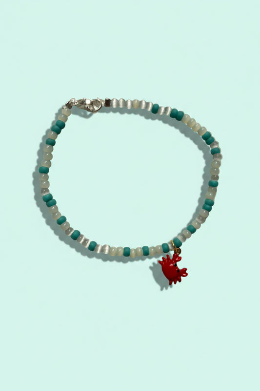 Bracelet de cheville Crabe
