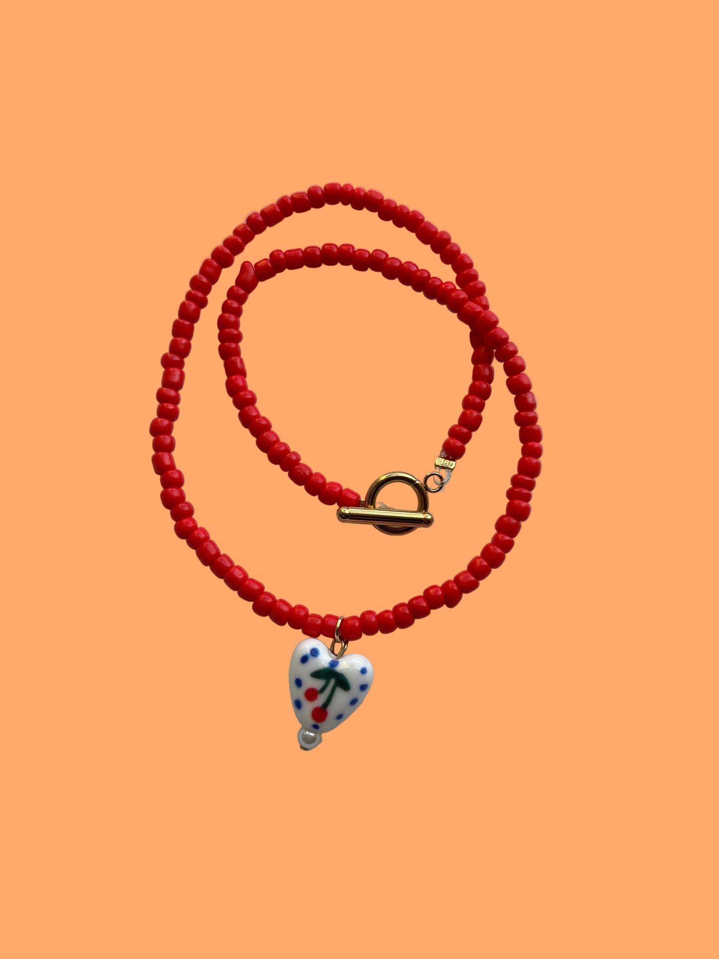 Ras de cou Cerise